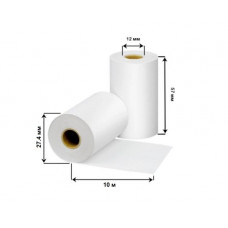 Чековая лента ТЕРМО 57 мм (намотка 10 м, диаметр 27.4 мм, втулка 12 мм)